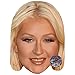 Produktbild Celebrity Cutouts Christina Aguilera Maske aus Karton