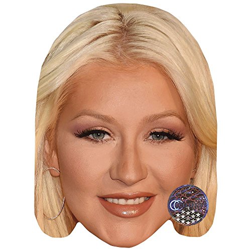 Preisvergleich Produktbild Celebrity Cutouts Christina Aguilera Maske aus Karton
