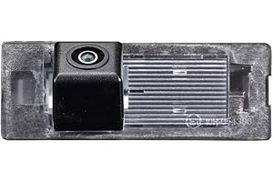KALAKUS HD Telecamera Posteriore Visione Notturna,Portatarga Videocamera Licenza Macchina fotografica di sostegno di retrovisione HD per Fiat Panda Type 169 312 319 OEM 71734797 71771501