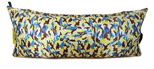 Brasileras Softair - Sofá inflable, color púrpura camuflaje, talla única