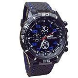Herren Damen Quarz Uhr Luxus Militär Uhren Sport Silikon Mode Stunden Armbanduhr Groveerble