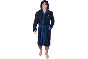 Tottenham Hotspur Mens Dressing Gown Robe Hooded Fleece OFFICIAL Gift