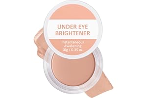 THALIXIRY Under Eye Brightener, Aufhellender Under Eye Color Correcting Mittlere Deckkraft, Feuchtigkeitsspendend Augenpflege Concealer, Langanhaltend Concealer Augenringe, Wasserfest Unteraugen Farbkorrektor