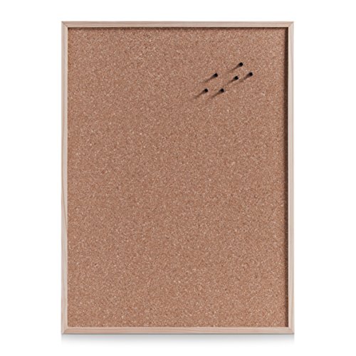 Zeller 11241 - Tablero de corcho  60 x 80 cm   color natural
