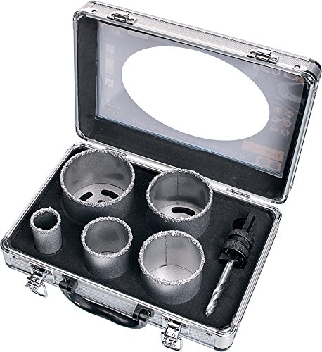ARTU HM Lochbohrer Set 6-teilig mit Schnell-Verschluß, LB-00900