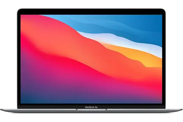 2020 Apple MacBook Air con Chip Apple M1 (13-pulgadas, 8GB RAM, 128GB SSD de Almacenamiento) (QWERTY Inglés) Gris Espacial (Reacondicionado)