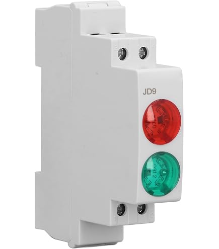 Produktbild von HpLive DIN-Schienen-Signalleuchte AC/DC 24V – IP20, 30000h Lebensdauer, 0,8 Nm, In Grün/Rot/Gelb/Blau