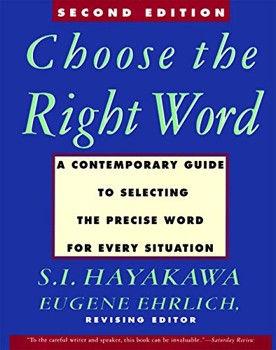 CHOOSE RIGHT WORD PB