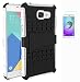 Produktbild ISENPENK Samsung Galaxy A7(2016)/A710F/A7(2016)Duos Hülle,Ultra Slim TPU+PC Silikon Tough Rugged Dual-Layer Hardcase with Built-in Kickstand Schutzhüllen Wasserdicht Shockproof Anti Slip Protection Thin Tasche für Samsung Galaxy A7(2016)/A710F/A7(2016)Duos 5.5Zoll-[weiß]+Panzerglas Folie Displayfolie Displayschutzfolie