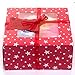 Bathbomb Pamper Hamper Treat Christmas Box with Merry Christmas tag and Red Ribbon