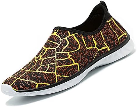 HooyFeel Water Shoes Quick Drying Aqua Lightweight Mesh Water Sports Shoes Slip-On Sole For Men Women Kids