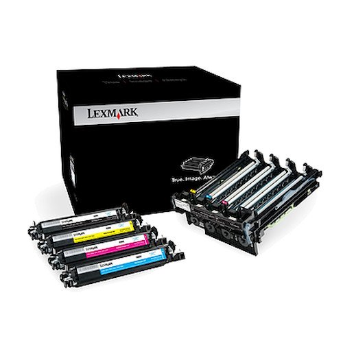 Lexmark 70C0Z50 Imaging Kit, schwarz/farbig