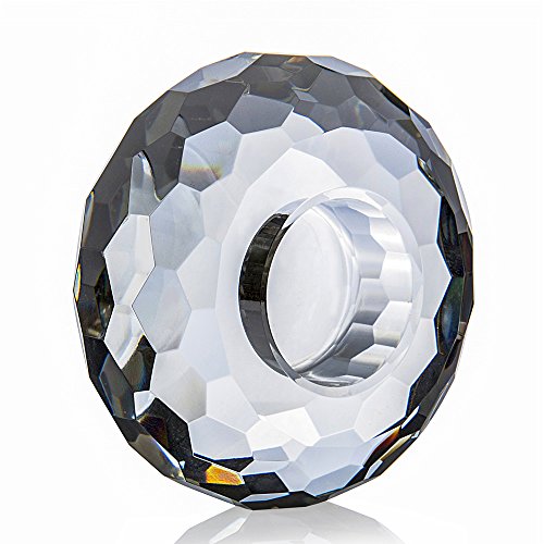 Cut Kristall Gefäßes von donoucls, Tealight holder, 4x8cm Small (5x10cm Large) - 3