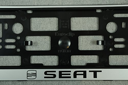 Preisvergleich Produktbild Set 2 x Kennzeichenhalter Seat Kennzeichenhalterung Nummernschildhalter NEU