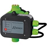 Ribimex PRPCONTROLP - Electronic Regulator for AcquaControl+ Pumps, Pressure Switch with Thermal Protection for Home and Prof