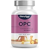 OPC Traubenkernextrakt Kapseln - 1.000mg reines OPC aus Original französischen Weintrauben pro Tagesdosis - 95% Echt-OPC-Geha