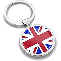 Union Jack Schlüsselanhänger 2 Stück Schlüsselanhänger Motorrad