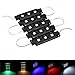 Produktbild CHSHPAN 5 STÜCKE SMD5050 Wasserdichte RGB 3 LEDs AD Modul Bunte Dekorative Streifen Licht DC12V Neuer LED-Lichtstreifen (Color : Blue)
