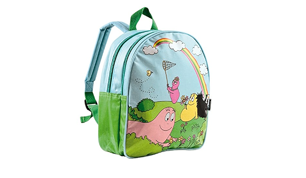 Barbapapa Barbapapa Zainetto per bambini, 30 cm, 8.5 liters, Blu (Blue) :  Amazon.it: Valigeria