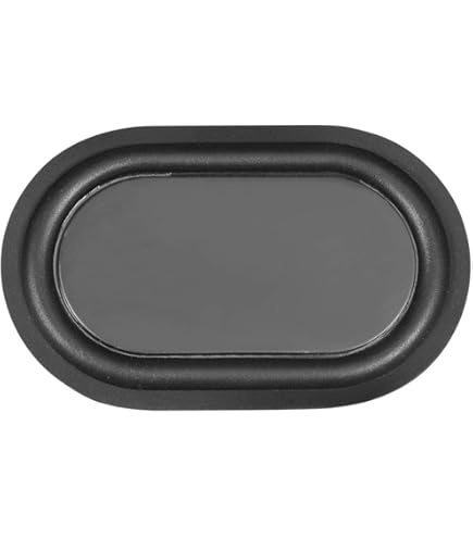 Radiateur Passif Basse 40mm Pour Enceinte - Caoutchouc, Plaque Fer 1.2mm - Améliore Les Graves, Remplace Tube Inversé