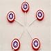 Produktbild Geburtstag-Kerze – Avengers – Schild von Captain America