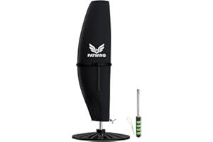 PATWING Housse Parasol Deporte, Housse de Protection en Tissu Oxford 600D, Couverture de Parasol ​Imperméable, Anti-UV, Housse de Parasol avec Tige