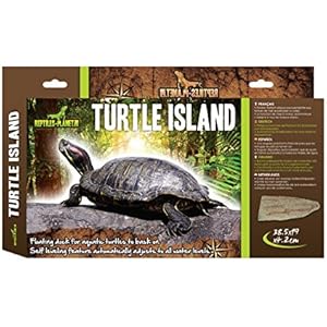 Reptiles Planet Habitat-Dekoration Turtle Island L