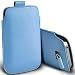Produktbild Fone-Case (Baby Blue) Qualität PU-Leder Pull Tab Stilvolle Einbau Beutel Hülle für Nokia 8