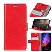 Produktbild for Sony Xperia XA2 PU Leather Case Flip Stand Cover with Card Slots and Metal Magnetic Closure (Red)