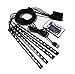 Produktbild LED-Umgebungslicht 16-Farben-Sprachsteuerung RGB-Musik-Rhythmus-Licht USB-Autoladegerät IP65 PCB 6.8W Frei biegendes Fahrzeugatmosphäre Ein Vier 22 cm weicher Lichtbalken, USB-Stecker, 9Lights
