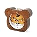 Produktbild FIBISONIC Kinder Wecker Tierzeichen Holz Wecker Zodiac Wecker Analog Wecker Geschenk Idee Tischuhr