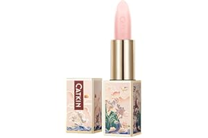 CATKIN Baume a Levre Hydratant Teinté, Réparateur, Apaise & Protège, Enrichi en Panthénol & Lipides, Pour Lèvres Gercées & Abîmées, Soin des lèvres Hydratation Longue durée Pendant 24H, 3.5g