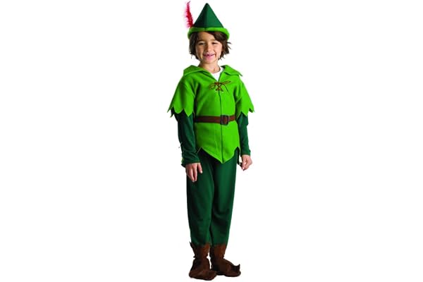 Dress Up America Peter Pan Kostym För Barn - Vacker Klänningsset För Rollspel
