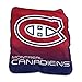 Produktbild Logo Marken NHL Montreal Kanadier 127 x 152,4 cm Plüsch Raschel Überwurf mit großen Logo, andere, One Size