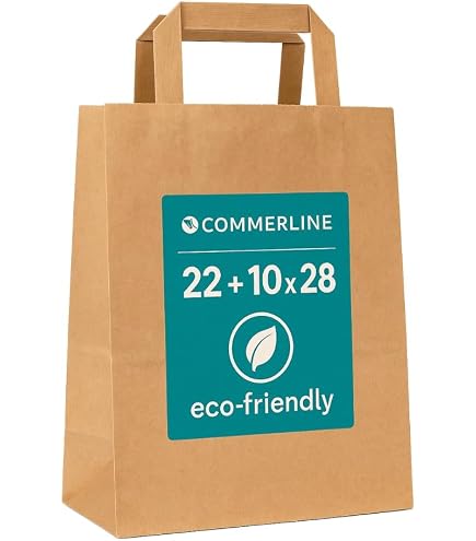 Sacs Papier Snack 16x16cm - 1000 Pièces - Biodégradable Graisse Résistant - Kebab Burger