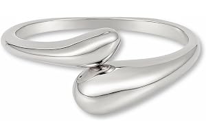 Justerbar ring för kvinnor i rostfritt stål - Vattentäta Chunky Rings i 18K guld, roséguld eller