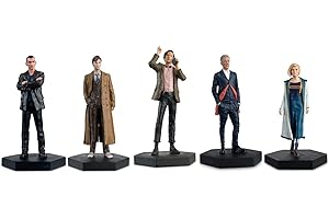 Doctor Who - The Doctors: Novena a Decimotercera Figurilla - Colección Doctor Who de Eaglemoss Collections (DWSEN011)
