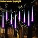 Produktbild Wokee LED Lichterkette 60cm 8 Tubes Meteorschauer Röhren Wasserdicht Meteor Licht Beleuchtung für Weihnachten Partei-LED Beleuchtet Meteorschauer-Regen-Schneefall