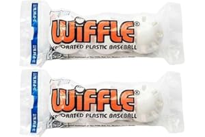 Wiffle 3 Baseball Official Wiffle Balls In Polybag, 2 Piece