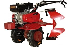 ELECTROPOWER Motoculteur MEP900 7 CV avec charrue brabant et 8 Fraises - Largeur de Travail : 110 cm