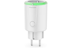 deleyCON 1x Digital Timer Nedräkningsfunktion Timer Omkopplare Brytare Uttag 15 till 75 Minuter Komopplingstid max. 1800W Kon