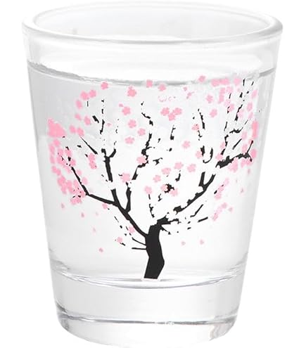 Lot De 6 Verres à Eau Ginkgo En Verre Coloré Pâte - 300 Ml, Couleurs Assorties, Lave-vaisselle