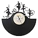 Produktbild Die Tänzerin tänzt Ballett Geschenkidee, Vinyl Schallplatten- Uhr, Schwarz, Vinyluse original