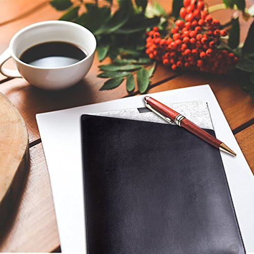 WALNEW 13.5 Microsoft Surface Book 13.5 Zoll Schutzhülle, Hülle, Case, Cover, mit Zwei-Taschen-Design mit Geschütztem Inneren und Externem Mousepad,Schwarz - 7