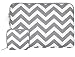 Produktbild MOSISO Tasche Sleeve Hülle für 13-13,3 Zoll MacBook Pro, MacBook Air, Notebook Computer Chevron Stil Canvas Gewebe Laptophülle Schutzhülle Laptoptasche Notebooktasche mit Kleinen Fall, Grau