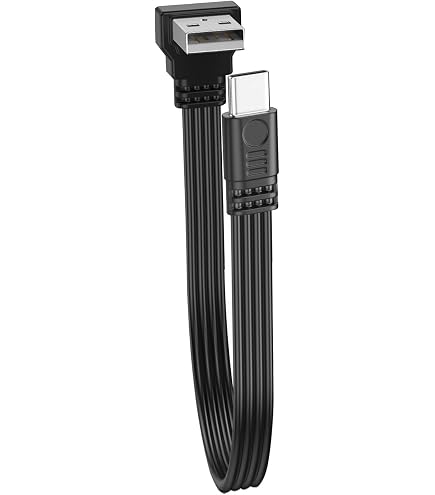 Cavo Prolunga USB 2.0 A Maschio/femmina 0,5m Con Montaggio A Pannello E Connettore Angolato - Innov8