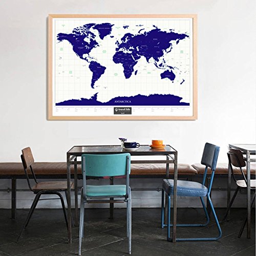 Signstek Travel Map Weltkarte Rubbelweltkarte - 7