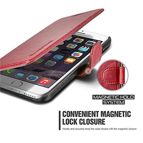 Funda iPhone 6 6S VRS Design Carcasa Cuero Rojo 3 ranuras para tarjetas Cuero Pu Choque Absorci n Layered Dandy para Apple iPhone 6 iPhone 6S reviews Funda iPhone 6 6S VRS Design Carcasa Cuero Rojo 3 ranuras para tarjetas Cuero Pu Choque Absorci n Layered Dandy para Apple iPhone 6 iPhone 6S