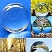 Produktbild TianranRT Klar Glas Kristall Kugel Heilung Kugel Fotografie Requisiten Lensball Dekor Geschenk (Mehrfarbig,40MM)