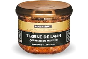 FOXCUP Roger Vidal - Pastete Kaninchen mit Kräutern der Provence (Terrine de Lapin aux Herbes de provence) 180 g